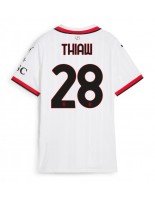 AC Milan Malick Thiaw #28 Venkovní Dres pro Dámské 2024-25 Krátký Rukáv